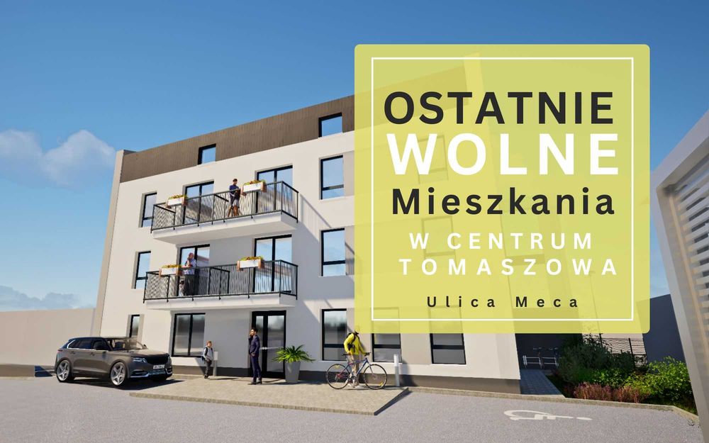 Mieszkanie ul. Meca | OSTATNI LOKAL | 2 pokoje | 34,44 m2 | Zakończenie budowy