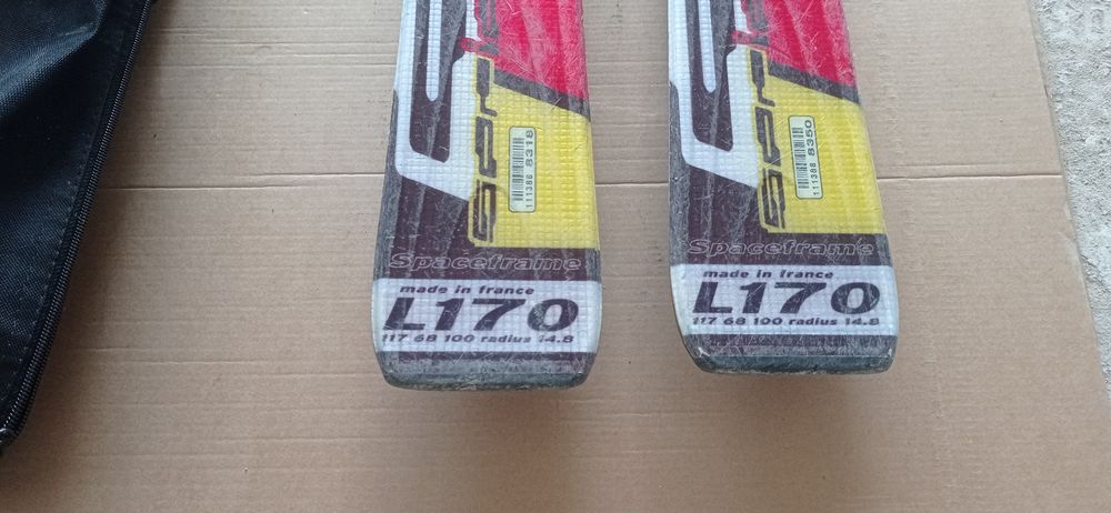 Narty Salomon 170 + pokrowiec i plecak na buty