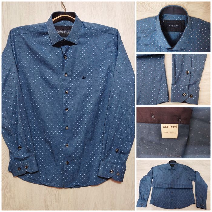 Рубашка мужская с длинным рукавом Турция