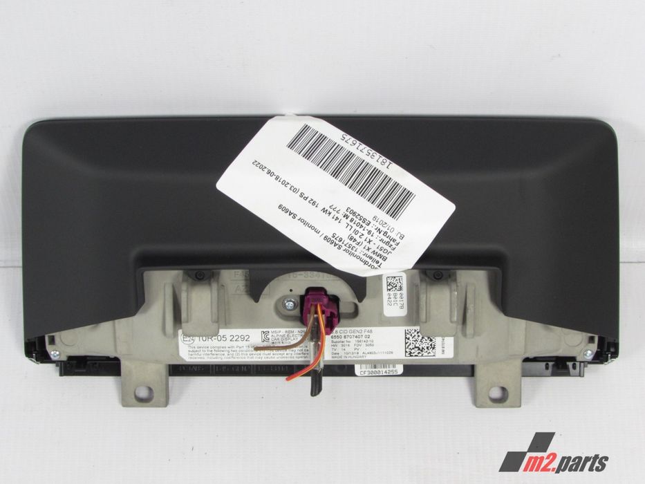 Monitor / Display Central Bmw X1 Ref: 65508707407