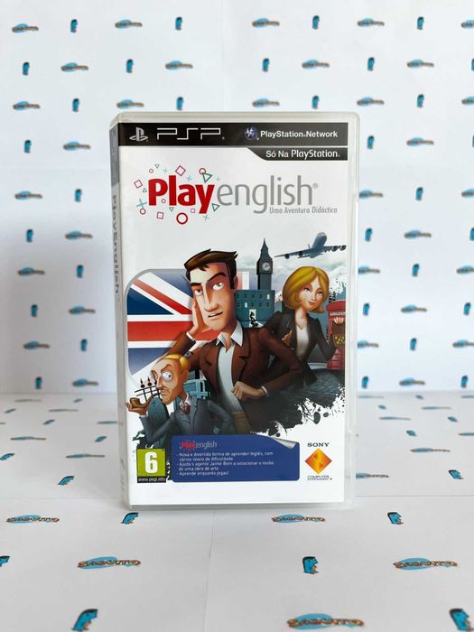 Jogo PSP PlayEnglish Edição Colecionador