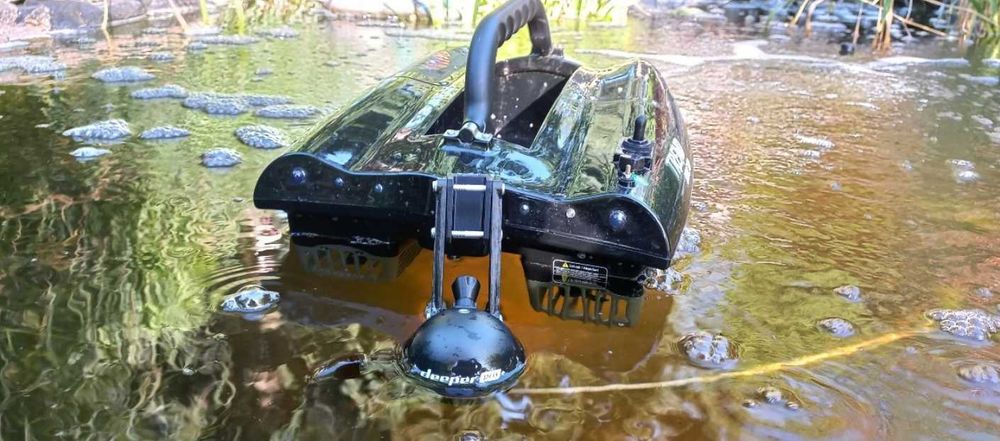 DEEPER UCHWYT do Sondy Echosondy RUCHOMY Ulepszony + Szybkozłącze