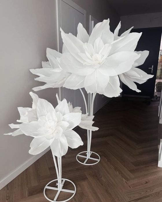 Kwiaty Giganty wynajem/ kwiaty na ślub/ kwiaty dekoracyjne