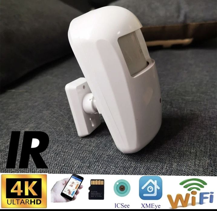 Kamera ukryta 4K 8mpx IP WIFI POE 3.7mm ONVIF ICSee XMEye PC vms