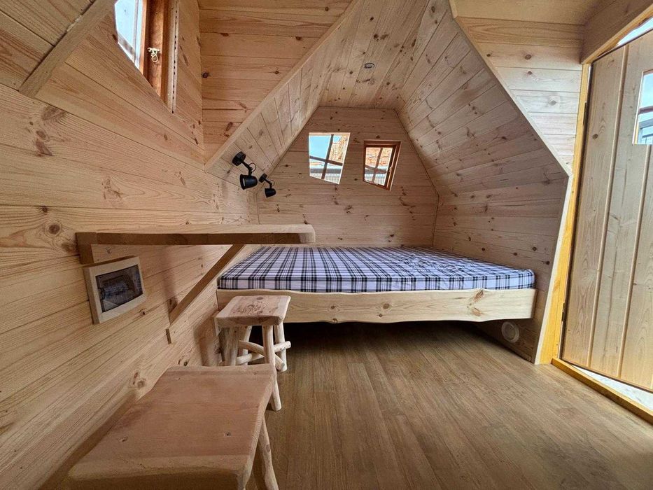 Casa de Madeira - Conto de Fadas - Modelo Morgan de 7,5m2