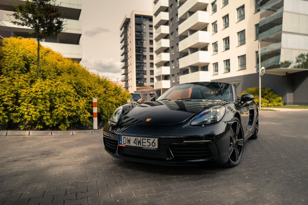 Porsche 718 Boxster Boxster S 350 KM Cały w PPF tylko 20 000 km SPORT CHRONO