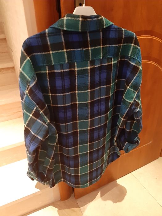 Kurtka Zara koszula flanela L oversize nowa L XL must have