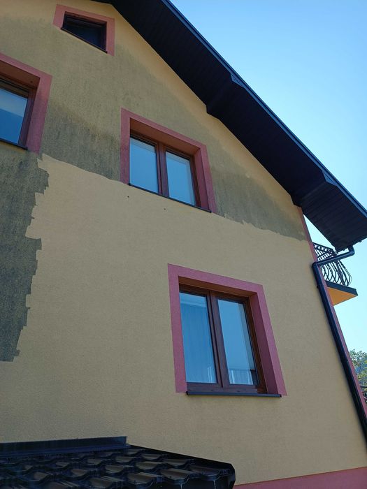 Mycie kostki brukowej, elewacji, dachów tarasów