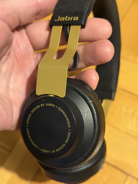 Słuchawki Jabra Move Wireless czarno-złote nauszne bezprzewodowe