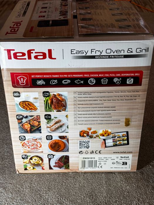 Мультипіч Tefal Easy Fry Oven & Grill 9-в-1 FW501815, ідеальний стан