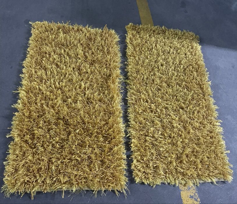 Tapete amarelo para quarto