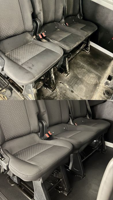 Pranie czyszczenie tapicerki samochodowej