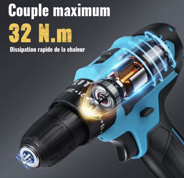 AParafusadora impacto bateria 28V