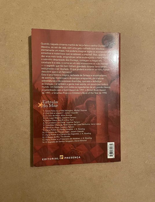 Livro - Harry Potter e a Pedra Filosofal