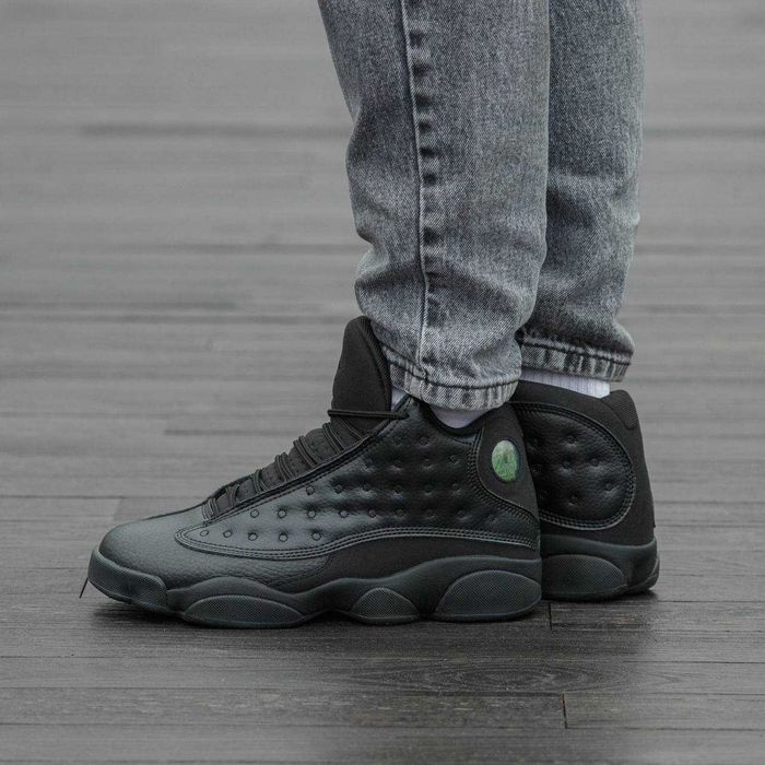 Кросівки Nike Air Jordan 13 Black Cat premium