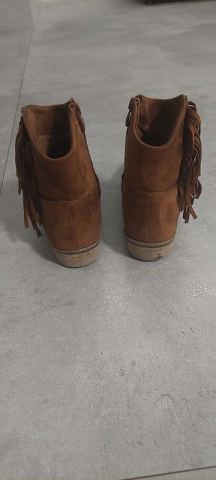 Botki zamszowe roz.35