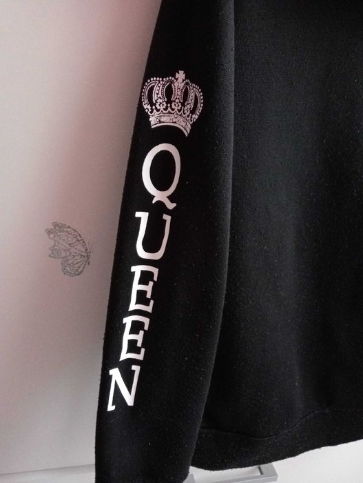 Bluza czarna Queen, rozmiar "s"
