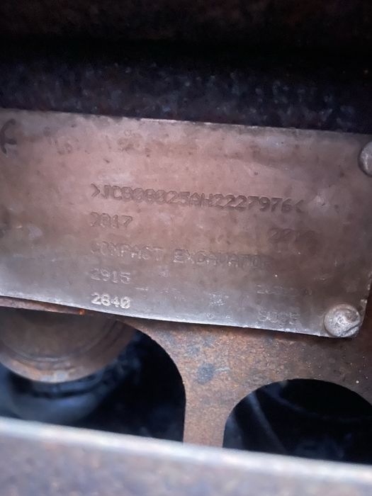 Jcb 8025 2017р 1200год