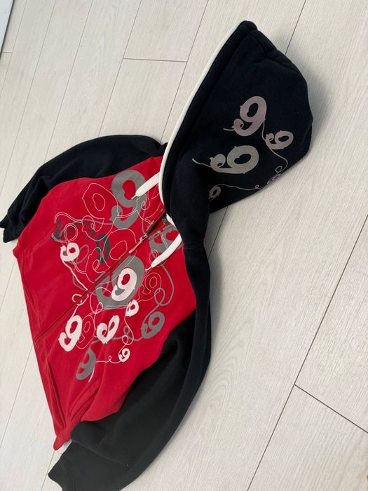 Зіп худи Gino green global 2000s