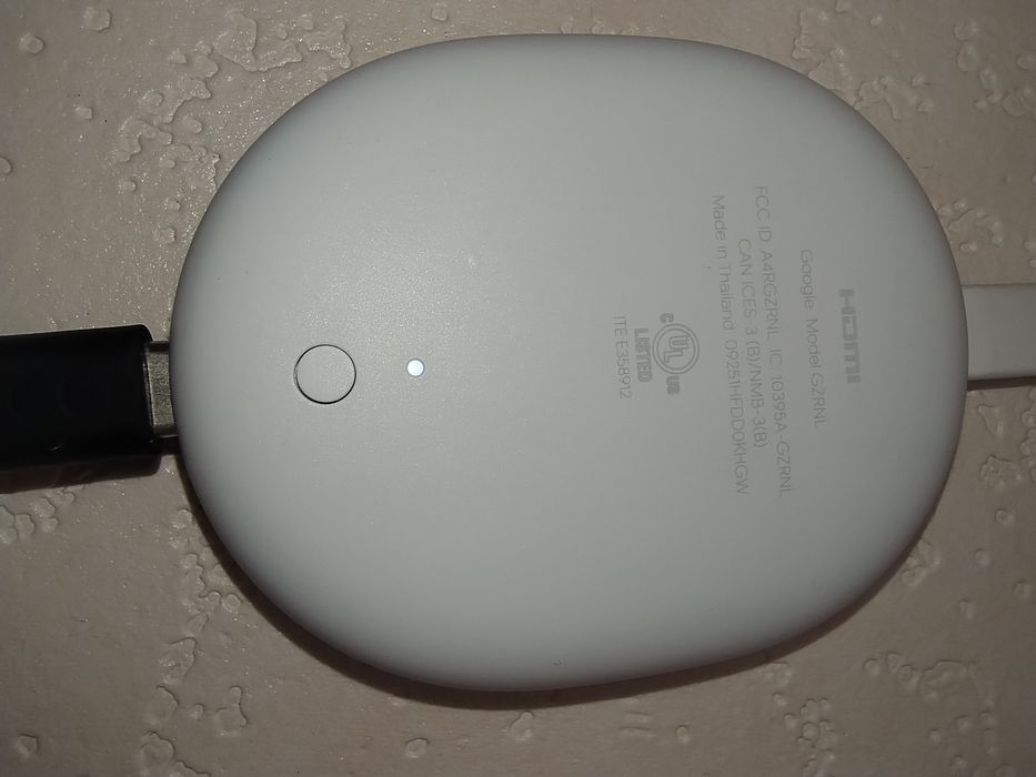 Медіаплеєр Google Chromecast with Google TV 4K (GZRNL)