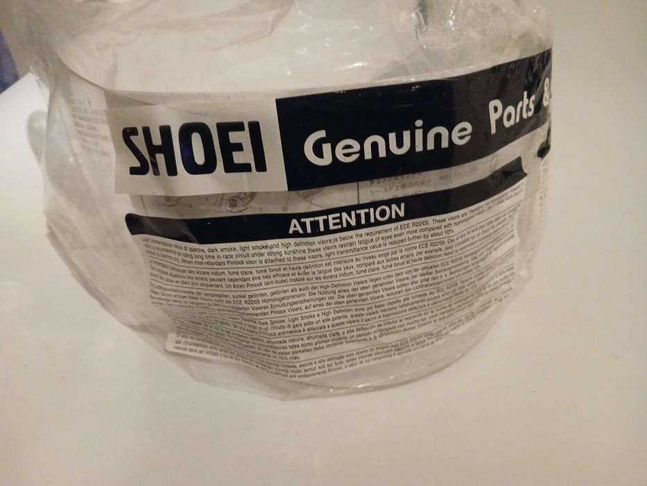Viseira nova para capacete marca shoei
