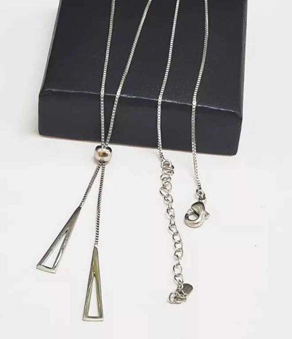 Wyjątkowy srebrny łańcuszek I 3,34G P925 DŁ60CM