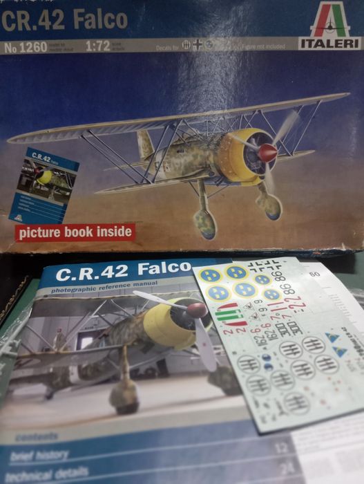 Modelismo italeri cr42 Falco (novo)
