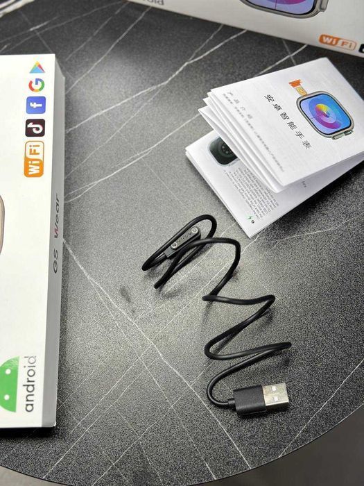 Часы Gs Ultra 4G Android 16Gb памяти Amoled Новинка с Симкартой