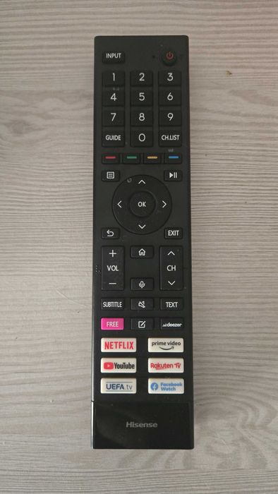 Comando original TV Hisense