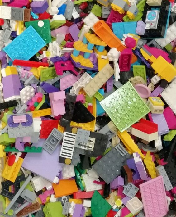 LEGO Friends 1kg mix klocków figurka akcesoria