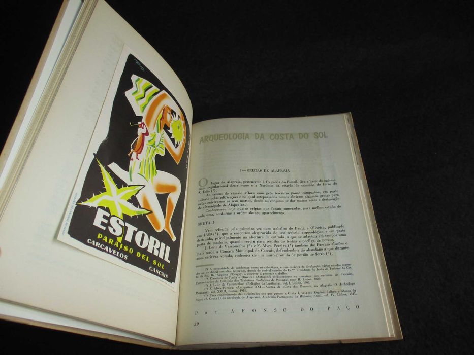 Livro Revista Cascais e seus Lugares Número 12 Setembro de 1957