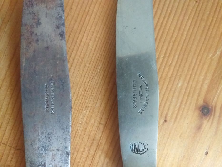 talheres 7 facas antigas