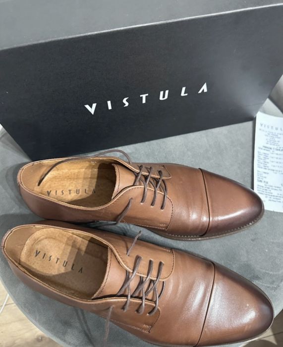Skórzane buty Vistula