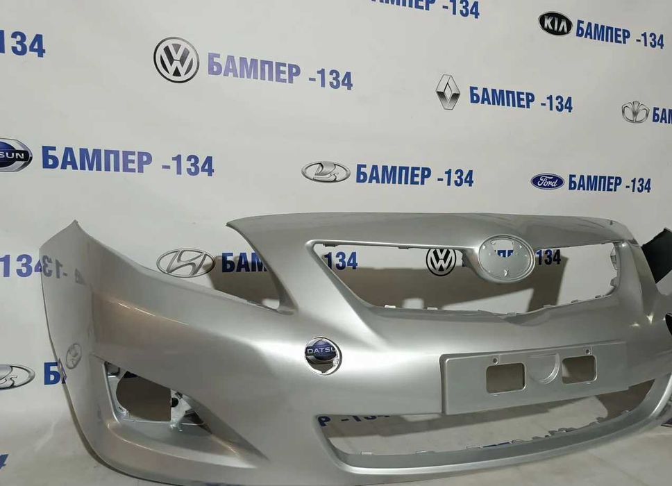 Бампер Toyota Corolla E150 (2007–2013) — в цвет кузова / Перед - Зад