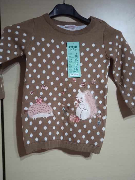 Nowy sweter dla dziewczynki Pepco
