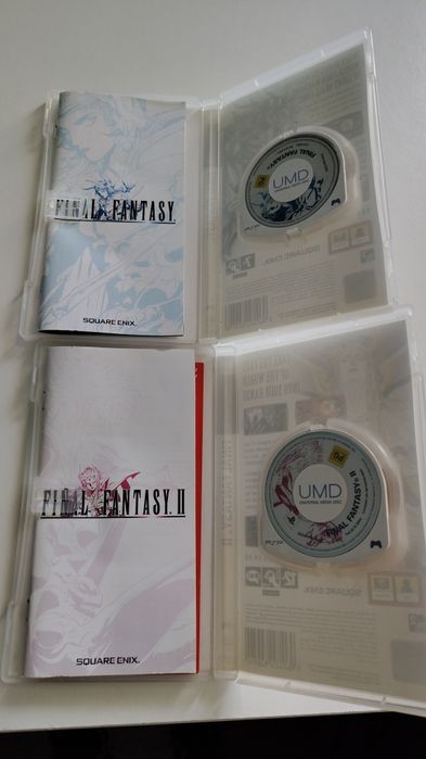 PSP zestaw Final Fantasy I i II