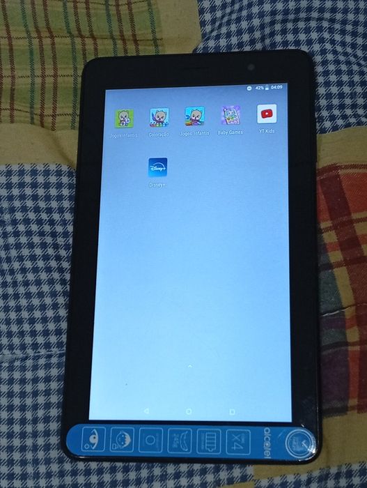 Tablet Alcatel 1T 7" para crianças pequenas