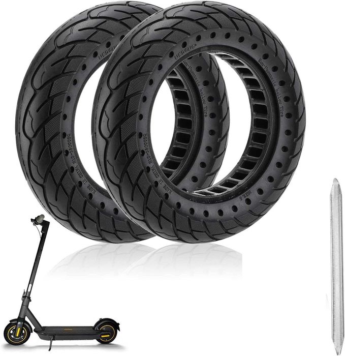 2x Opona Bezdętkowa 10x2,5 Do Ninebot Max G30d 2/Soflow So4 Pro Solidn