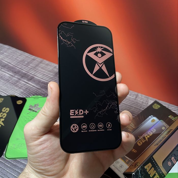 Захисне скло на Айфон 11/XR/12 Pro Max | Все модели iPhone | 9D OG ESD