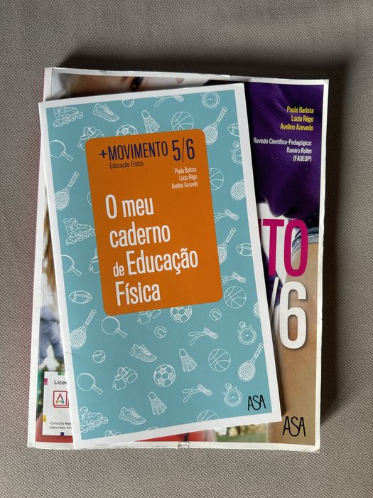 Livro escolar Educacão Física 5/6