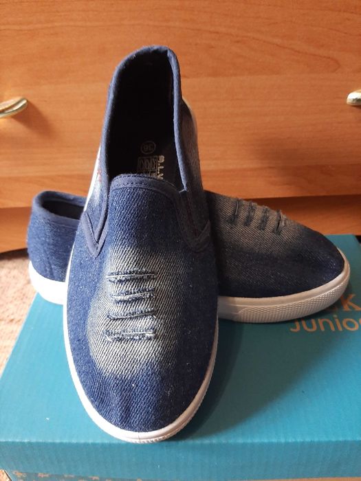 продам: мокасины джинсовые