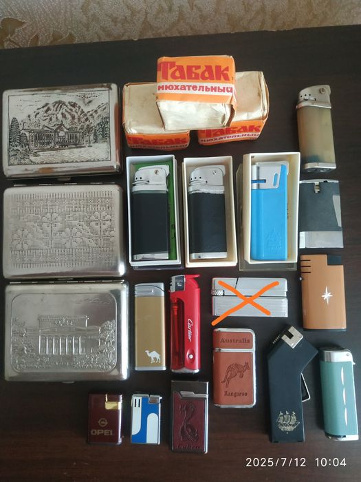 Зажигалки газовые СССР и другие.