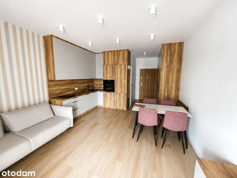 Nowoczesna kawalerka z balkonem 29 m² od RĘKI garaż BRAK prowizji