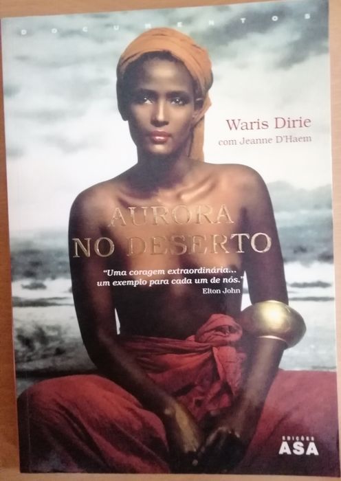 "Aurora no Deserto" Waris Dirie com Jeanne D'Haem