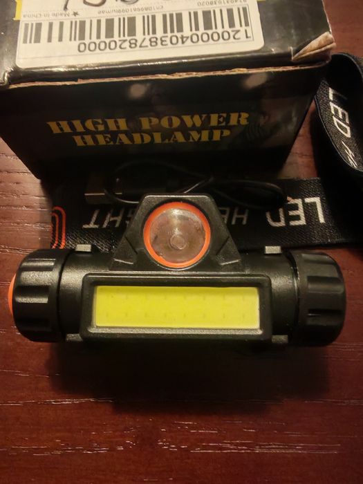 Ліхтарик лед 12 годин роботи 18650