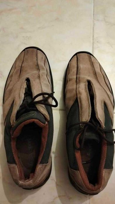 Ténis de homem da marca Ermenegildo Zegna, tamanho 41. Usados