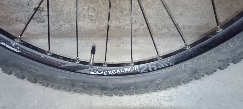 Koło przód  Rodi Excalibur XC 26 cali z oponą