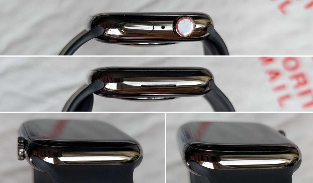 Стальні як нові Apple Watch 8 45 Graphite Stainless Steel Гарантія Магазин