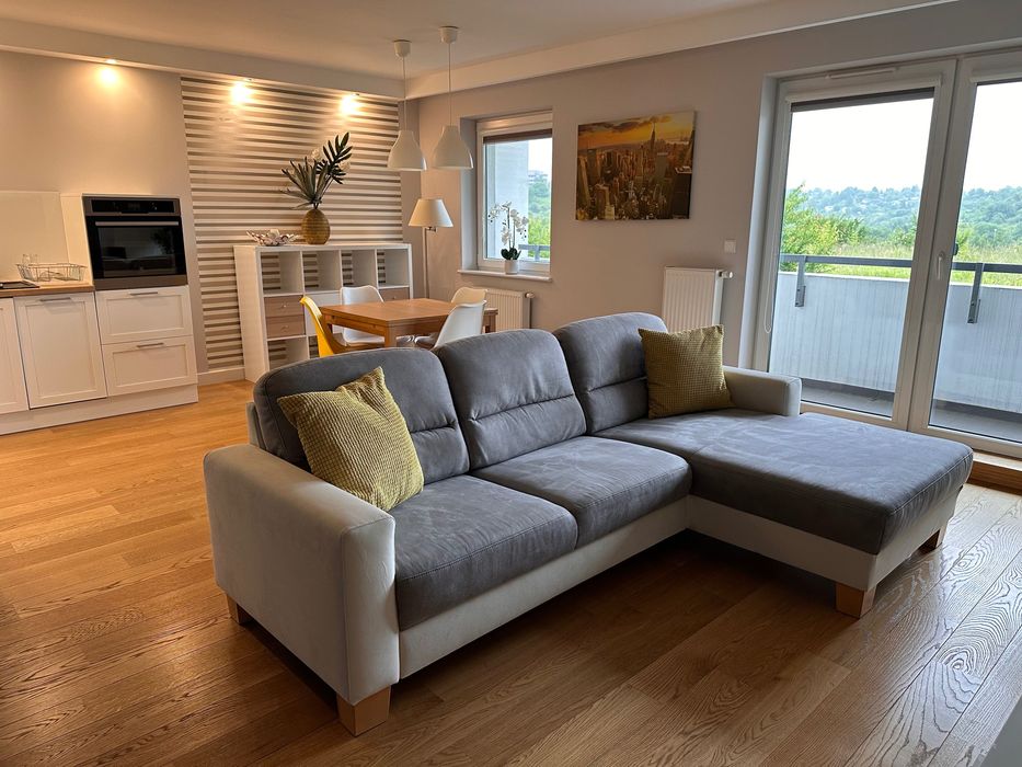 Słoneczne dwupokojowe mieszkanie