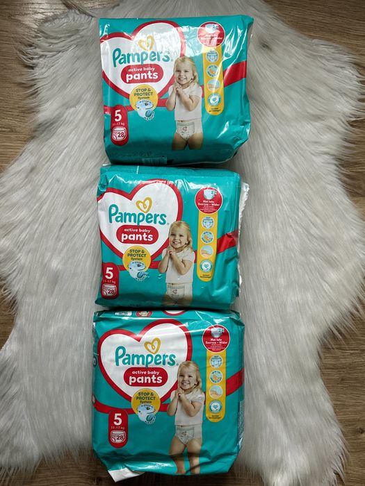 X3 Pampers Pants rozmiar 5